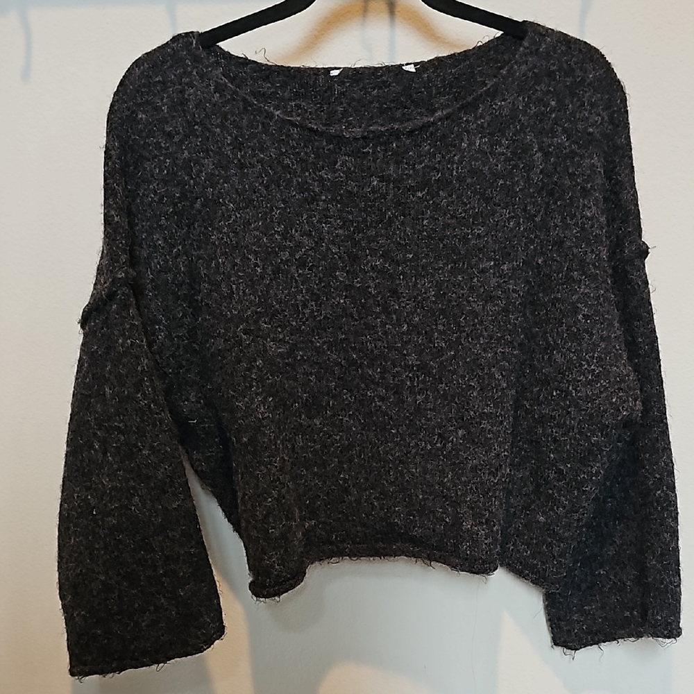 Cozy Black Knit Sweater